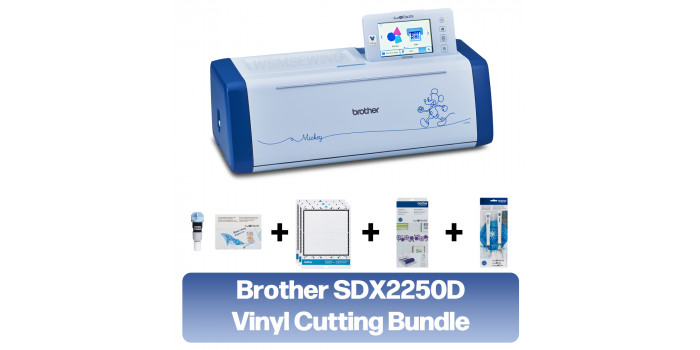 Brother ScanNCut SDX2250D + Vinyl Cutting Bundle