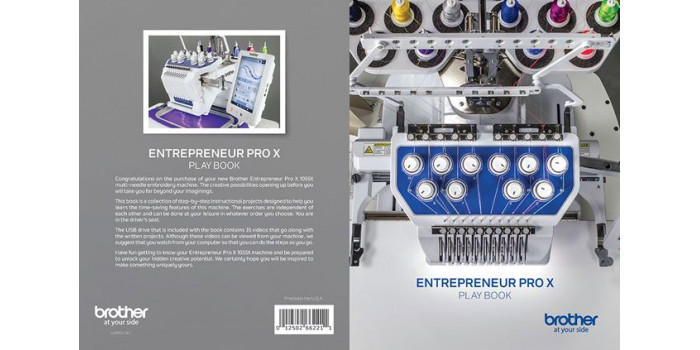 Brother PR1055X Playbook For PR Machines (ZSAPRBOOK2)