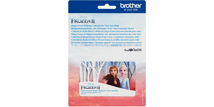 Brother ScanNCut Disney Frozen Ⅱ Design Collection for Vinyl Auto Blade CADXDSNP11