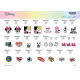 Disney Modern Mickey Mouse & Minnie Mouse Design Collection CADSNP10