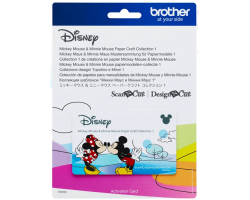 Brother ScanNCut Disney Mickey & Friends Paper Design Collection CADSNP01