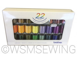 Brother 22 Satin Embroidery Thread Set