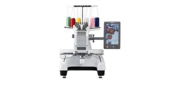 6 needle embroidery on sale machine