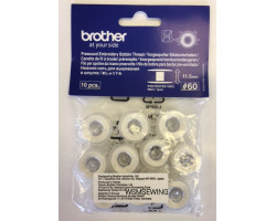 Brother Prewound Embroidery Bobbin Thread (For Combination Machines)