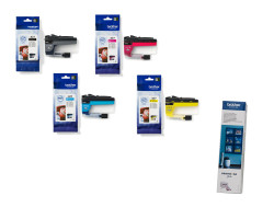 Brother PrintModa Printer Ink & Fabric Roll Bundle