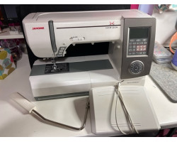 Janome Memory Craft 8900QCP Preloved Customer Sale 