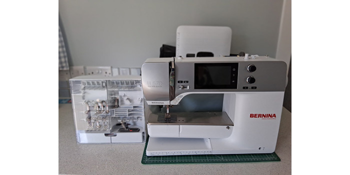 Customer Machine Bernina 570QE Sewing Machine