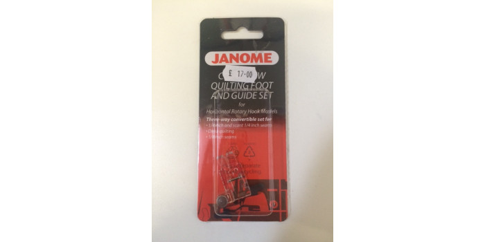 Janome Clear View Quilting Foot and Guide Set