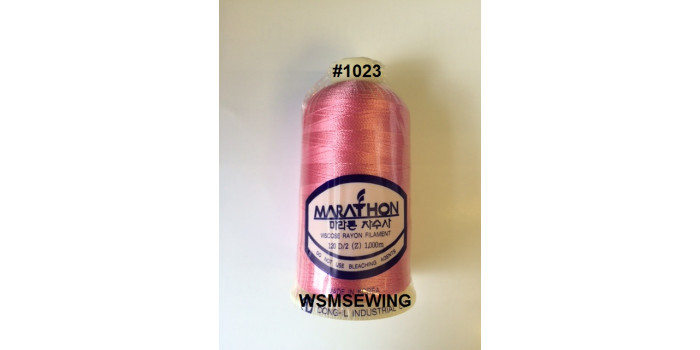 (#1023) Medium Pink Standard Embroidery Thread
