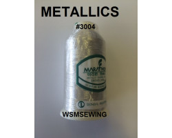 (#3004) Light Silver Metallic Embroidery Thread