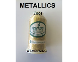 (#3006) Gold Metallic Embroidery Thread