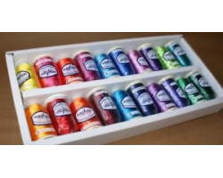 Pack of 20 Brights Embroidery Threads