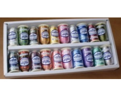 Pack of 20 Kaleidoscope Embroidery Threads