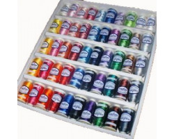 Pack of 50 Popular Embroidery Threads