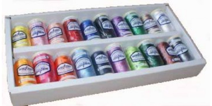 Pack of 20 Popular Embroidery Threads