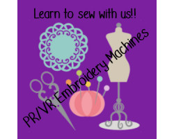 PR/VR Embroidery Machine Tuition