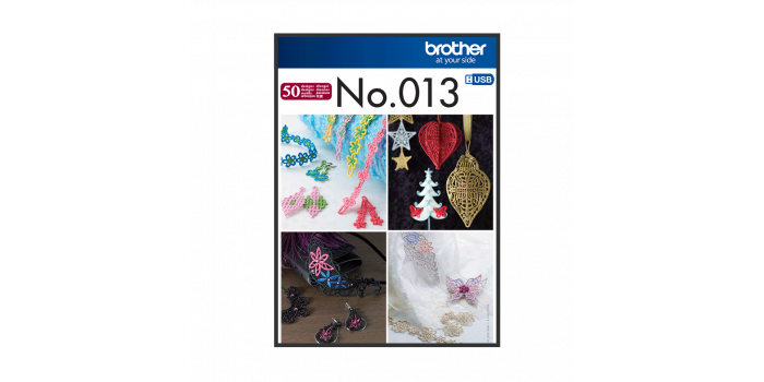 Brother 3D Lace Embroidery Collection BLECUSB13
