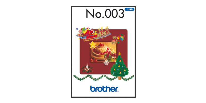 Brother Winter Collection Embroidery BLECUSB3