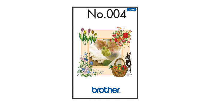 Brother Spring Collection Embroidery BLECUSB4