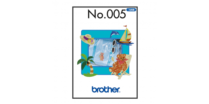 Brother Summer Collection Embroidery BLECUSB5