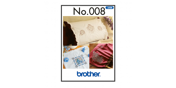 Brother Cutwork Style Embroidery Collection BLECUSB8