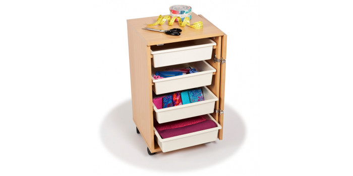 Horn Furniture Rolla Storage Sewing Cabinet